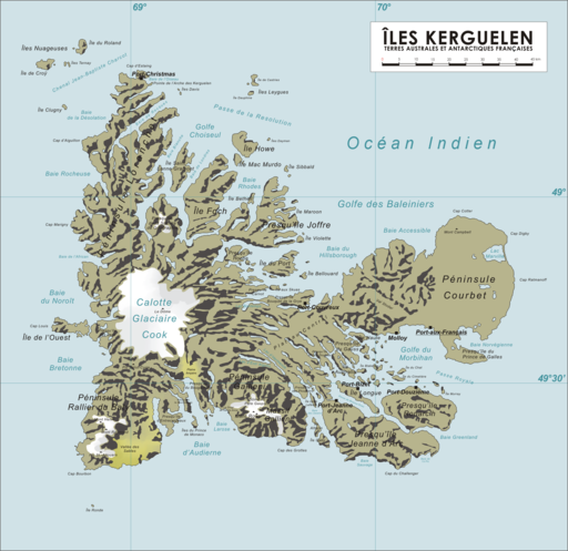 Kerguelen Map-fr