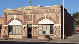 <span class="mw-page-title-main">Kimball, Nebraska</span> City in and county seat of Kimball County, Nebraska, United States