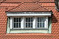 * Nomination Dormer window at the house of art gallery, 1913, designed by Franz Baumgartner, Goethepark #1, inner city, Klagenfurt, Carinthia, Austria -- Johann Jaritz 02:54, 30 August 2020 (UTC) * Promotion Good quality. --Seven Pandas 02:57, 30 August 2020 (UTC)