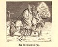 Knecht Ruprecht en het Christkind, 19e eeuw