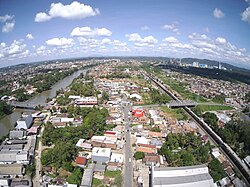 Baturaja from above