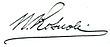 firma di Piotr Kozlov