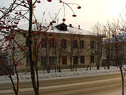 Sovetskaya Street in Krasnoufimsk