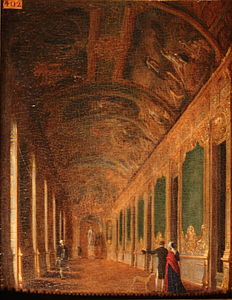 Jean-François Garneray (1755-1837) - La Galerie dorée sous l'Empire (Paris, Banque de France)