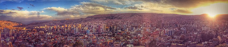 File:La Paz Panoramic View from Killi Killi Lookout.jpg