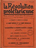 Thumbnail for La Révolution prolétarienne