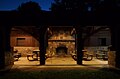 Kitchen shelter at night, Lac qui Parle State Park