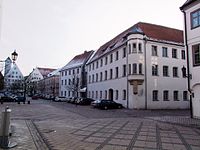 Das Landgericht in Memmingen am Hallhof