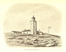 Der ehemalige Leuchtturm (um 1895)