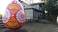 Ovo de Páscoa de 3 metros, provavelmente o maior da Polônia