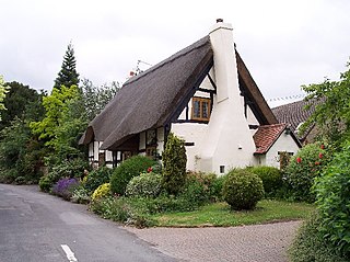 Little Comberton village in United Kingdom