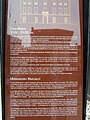 Plaque indicatrice de la Casa Rusca située Piazza San Antonio à Locarno.