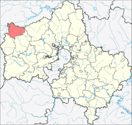 Lotošinskij rajon – Mappa