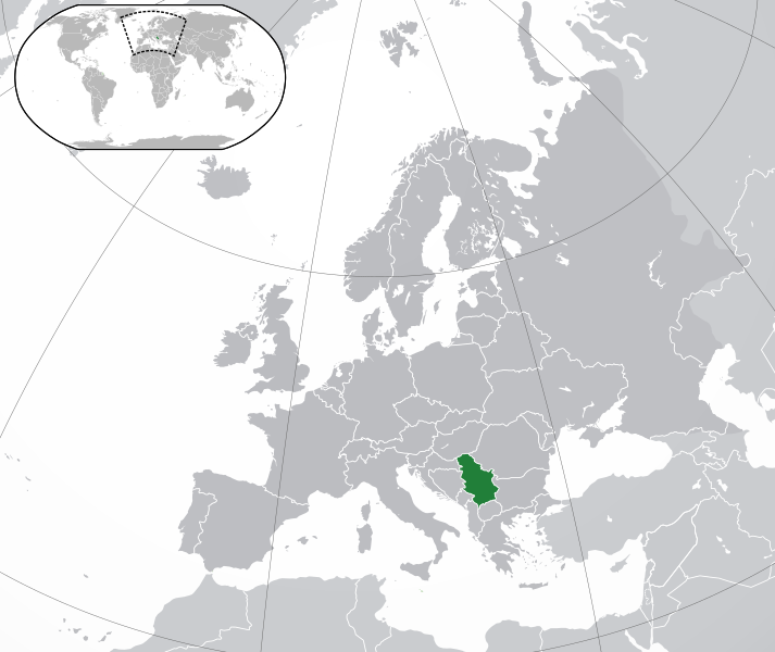 File:Location of Serbia (map).svg