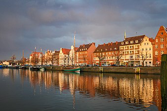 Lübeck, Trave.