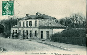 La gare avant la Première Guerre mondiale.