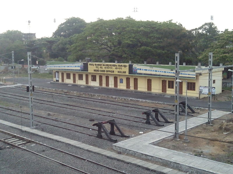 File:MEMU Shed Office in Kollam Railway Station.jpg 