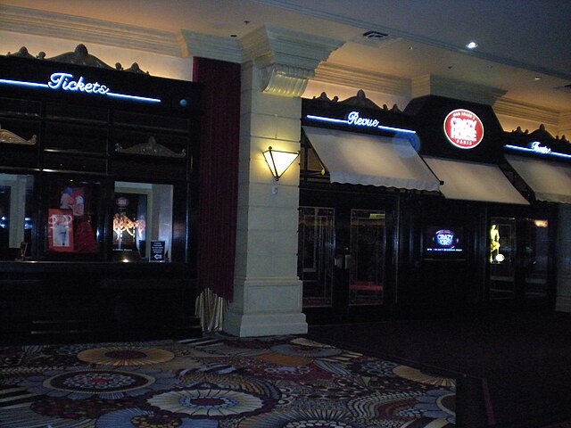 The former Crazy Horse Paris at MGM Grand in Las Vegas