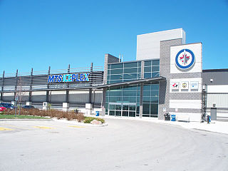 Bell MTS Iceplex Ice hockey venue in Winnipeg, Manitoba, Canada