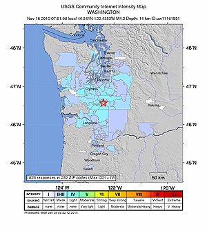 Землетрясение в штате Вашингтон (2010)