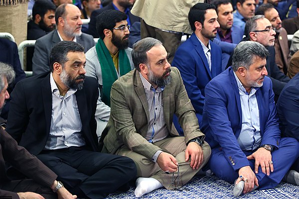 A group of Iranian Maddahs/Dhakirs, in a gathering