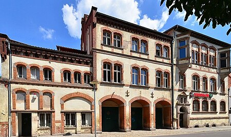 Magdeburg Sudenburg ehem. Feuerwache Halberstädter Straße 140 Ambrosiusplatz