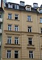 Maistraße 28; Mietshaus, Neurenaissance, 1886, 1906 aufgestockt, 1910 erweitert. This is a picture of the Bavarian Baudenkmal (cultural heritage monument) with the ID D-1-62-000-4169 (Wikidata)