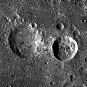 Снимок зонда Lunar Reconnaissance Orbiter.