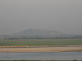 Mandalay Hill from Mingun across the Irrawaddy