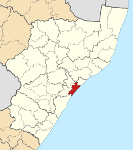 KwaZoeloe-Natal, KwaDukuza ingekleurd