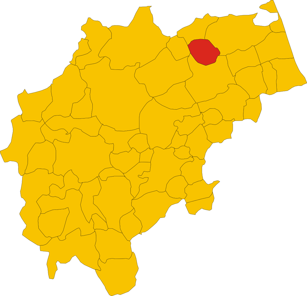 Montecassiano – Mappa