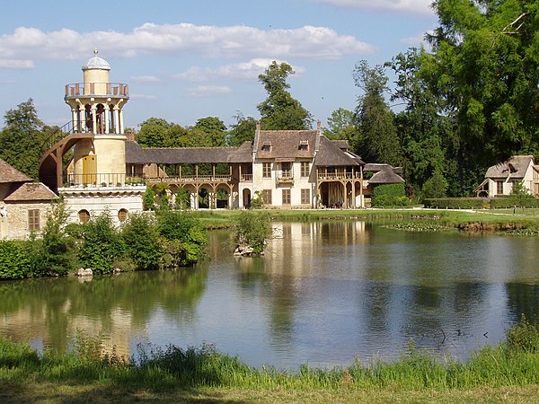 Marie Antoinette's idyllic Hameau de la Reine at Versailles