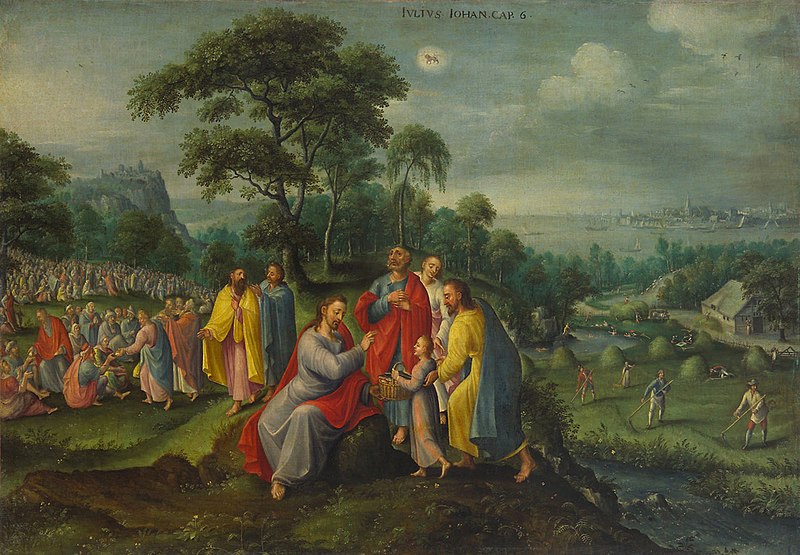 File:Marten van Valckenborch - Feeding the Five Thousand (July).jpg