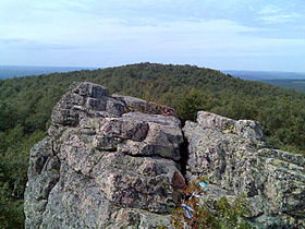 Vue du sommet.