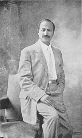 Photograph of Henson in civilian clothing, taken from his 1912 book A Negro Explorer at the North Pole