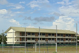 Kampong Menglait Village in Brunei-Muara, Brunei