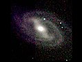 galassia en el espaciu