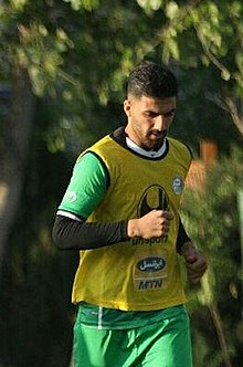 Milad Bagheri in Esteghlal training, 1 October 2019.jpg