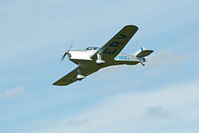 Miles Whitney Straight G-AERV in 2013 Mile Whitney Straight Old Warden 6 Oct 2013 -1.jpg