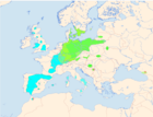 Aire de répartition du Milan royal