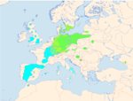 Milvus milvus – Verbreitung