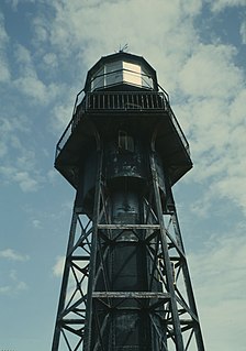 Mona Island Light Lighthouse on the island of Mona, Puerto Rico