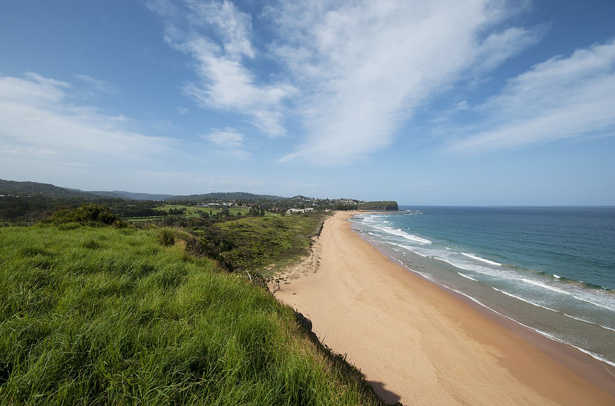 South eastern australia. Mona Vale Beach.