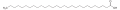 Deutsch: Struktur von Montansäure English: Structure of Montanic acid