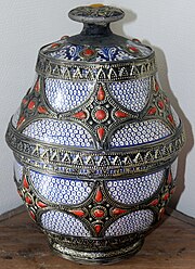 Morocco, Safi ceramic vessel Jobbana