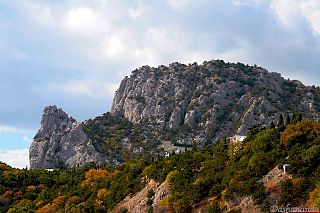 <span class="mw-page-title-main">Mount Kosh-Kaya</span> Mountain in Crimea