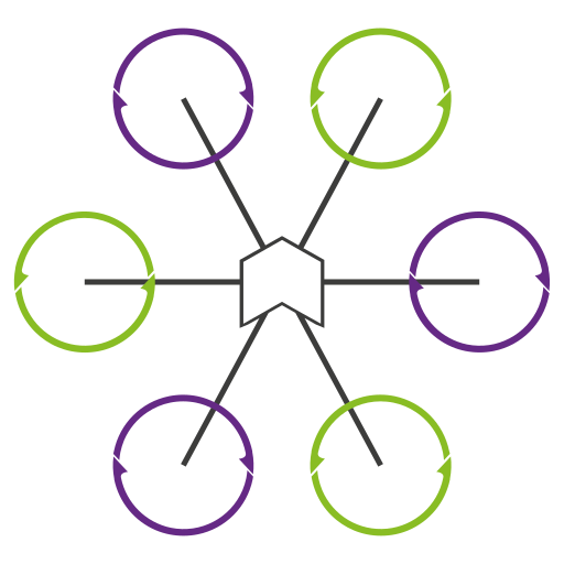 Datei:Multicopter hexa X.svg