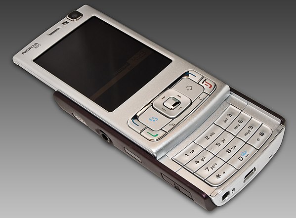 The Nokia N95 open