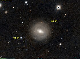 Suuntaa-antava kuva artikkelista NGC 4878