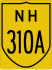 National Highway 310A marker